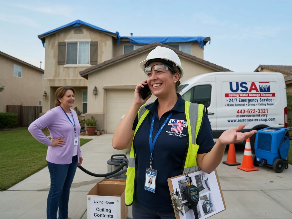Ceiling Water Damage Restoration Verdi, NV FAQs
